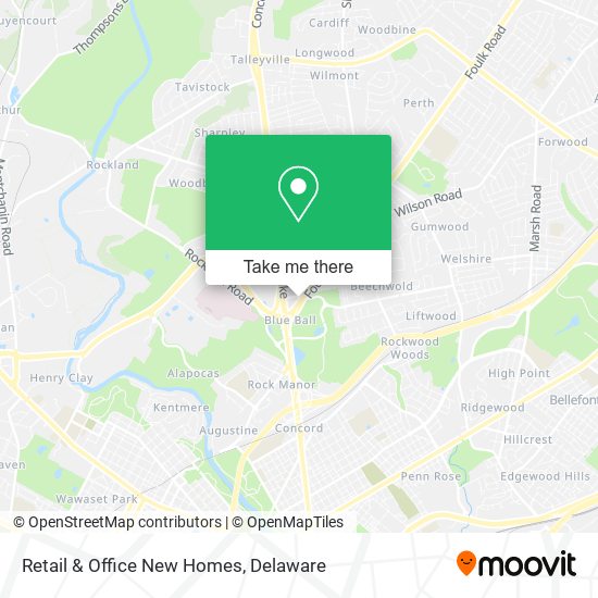 Mapa de Retail & Office New Homes
