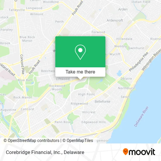 Corebridge Financial, Inc. map