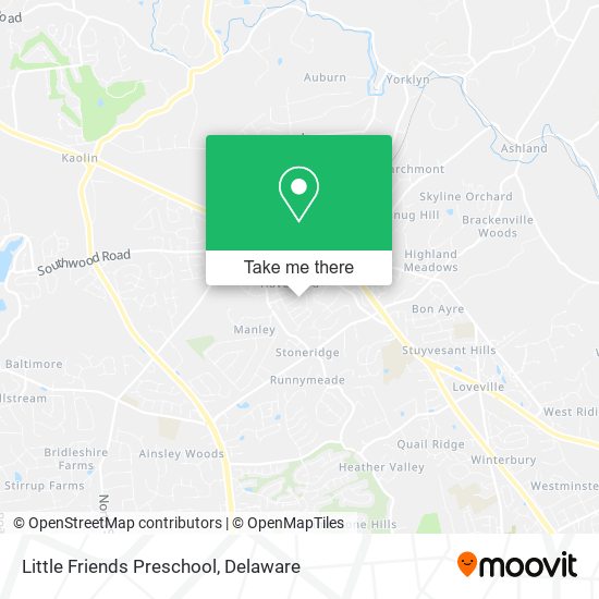 Mapa de Little Friends Preschool