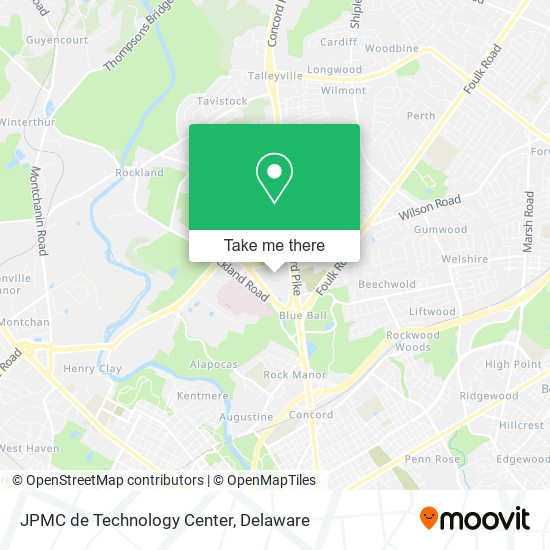 JPMC de Technology Center map