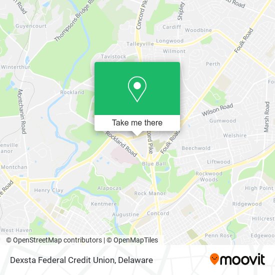 Dexsta Federal Credit Union map