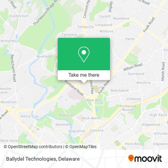 Ballydel Technologies map