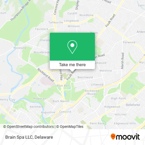 Brain Spa LLC map