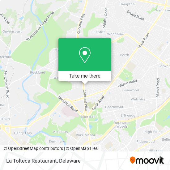La Tolteca Restaurant map