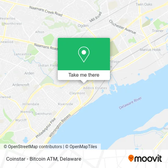 Coinstar - Bitcoin ATM map