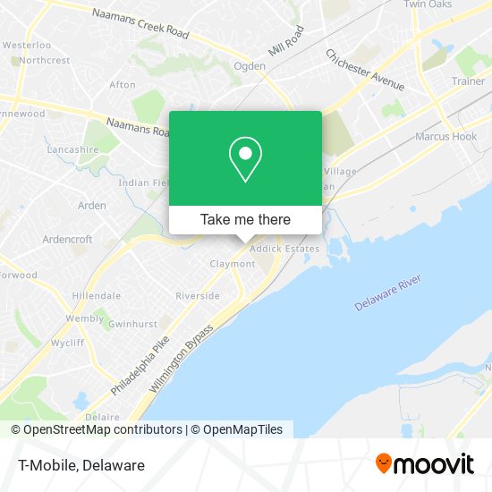 T-Mobile map