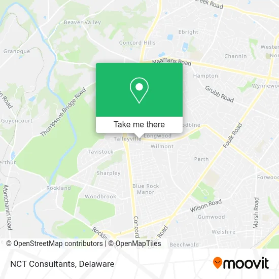 NCT Consultants map