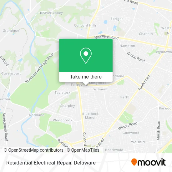 Residential Electrical Repair map