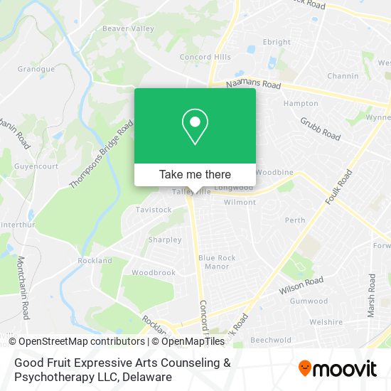 Good Fruit Expressive Arts Counseling & Psychotherapy LLC map