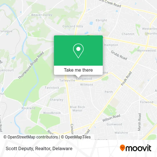 Scott Deputy, Realtor map