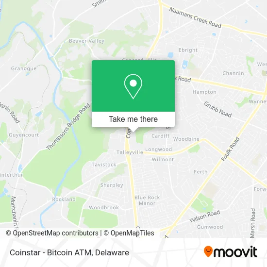 Coinstar - Bitcoin ATM map