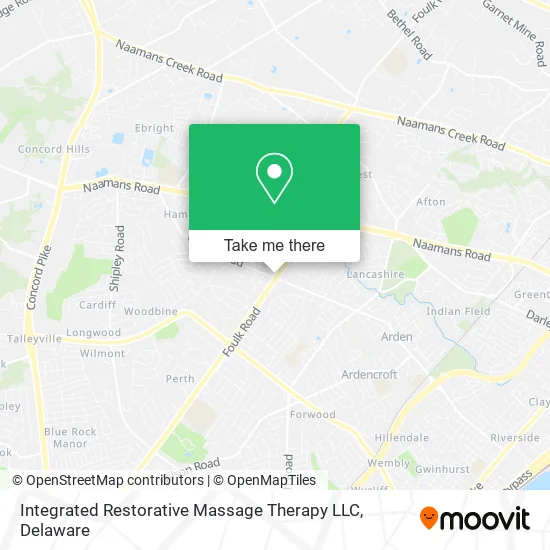Integrated Restorative Massage Therapy LLC map