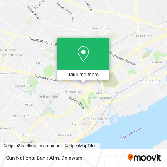Sun National Bank Atm map