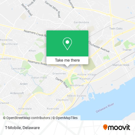 Mapa de T-Mobile