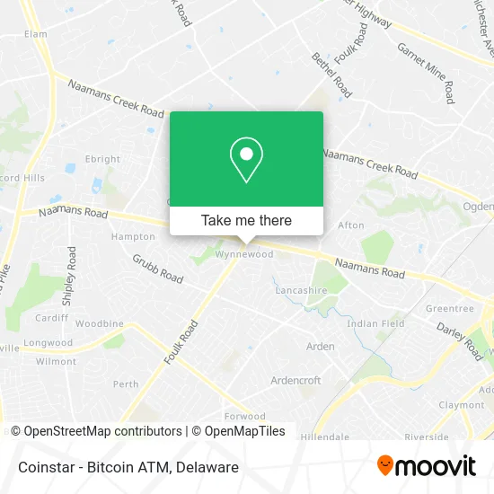 Coinstar - Bitcoin ATM map