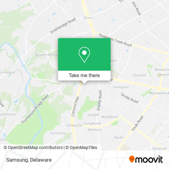 Samsung map