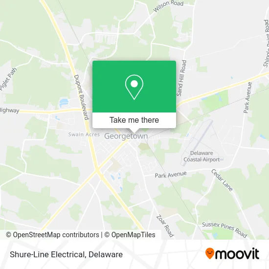 Shure-Line Electrical map