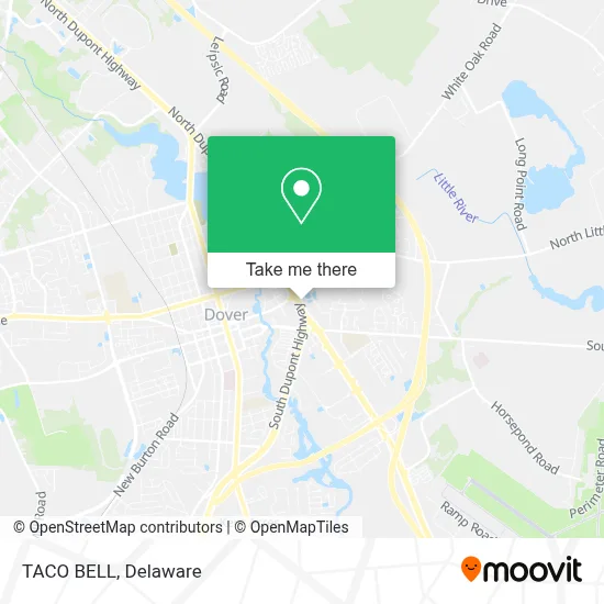 TACO BELL map