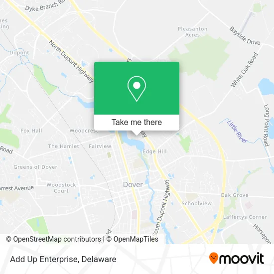 Add Up Enterprise map