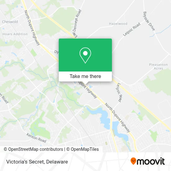 VICTORIA'S SECRET map