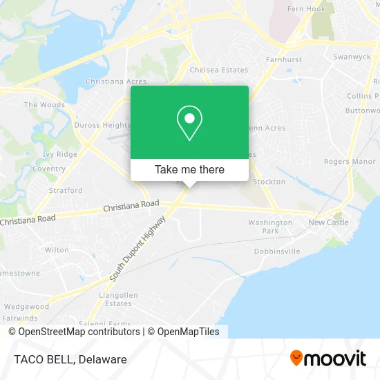 TACO BELL map