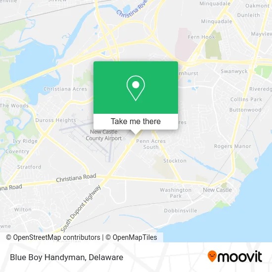 Blue Boy Handyman map