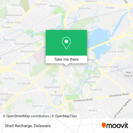 Shell Recharge map