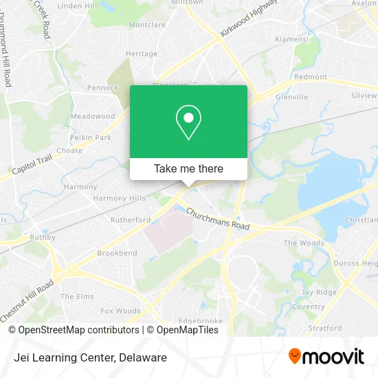 Jei Learning Center map