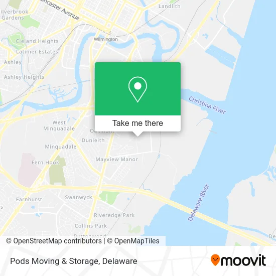 Pods Moving & Storage map