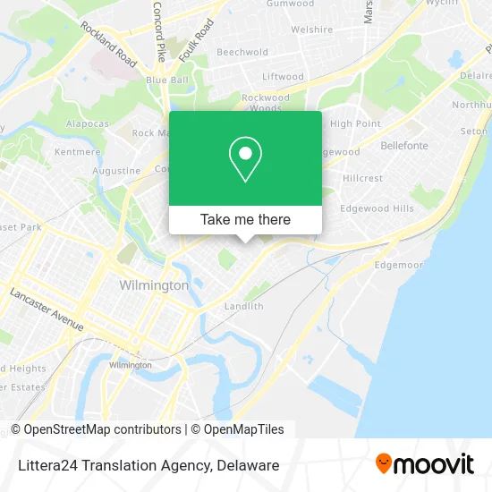 Littera24 Translation Agency map