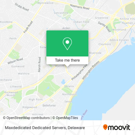 Maxdedicated Dedicated Servers map