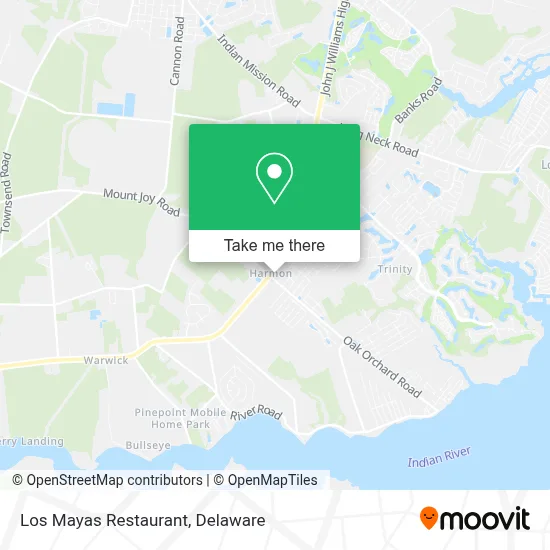 Los Mayas Restaurant map