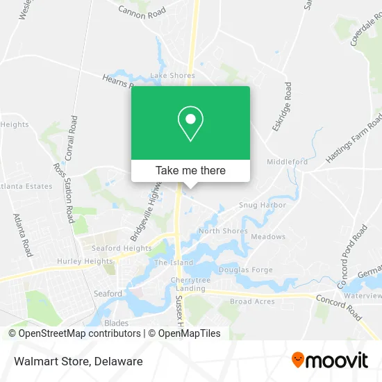 Walmart Store map