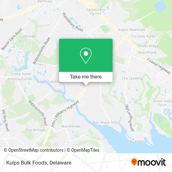 Kulps Bulk Foods map