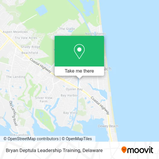 Bryan Deptula Leadership Training map