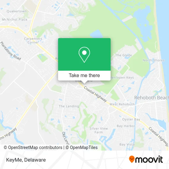 KeyMe map