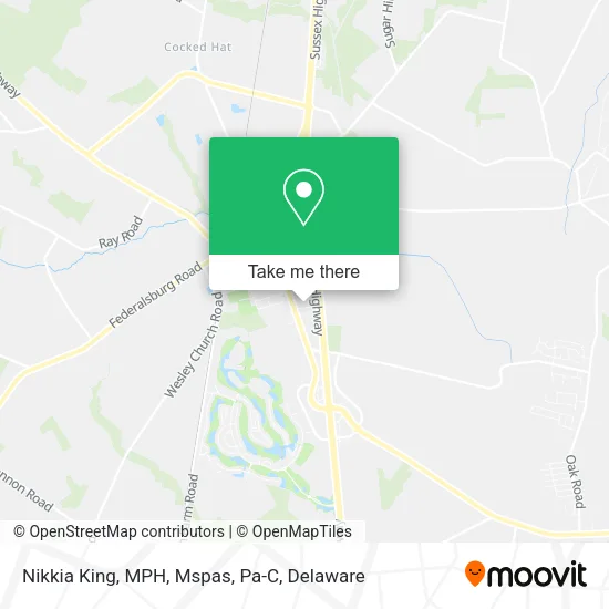 Nikkia King, MPH, Mspas, Pa-C map