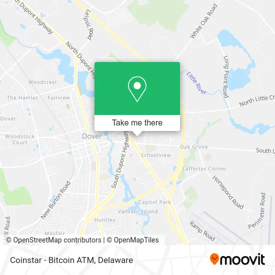 Coinstar - Bitcoin ATM map