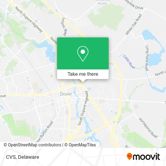 CVS map