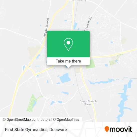 First State Gymnastics map