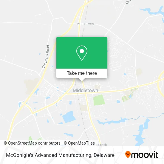 McGonigle's Advanced Manufacturing map