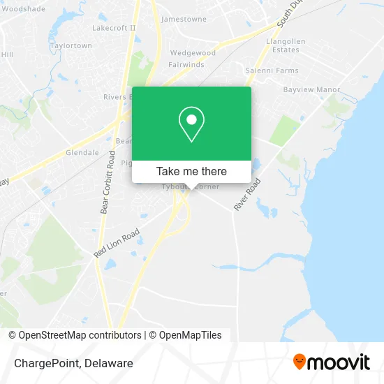 ChargePoint map