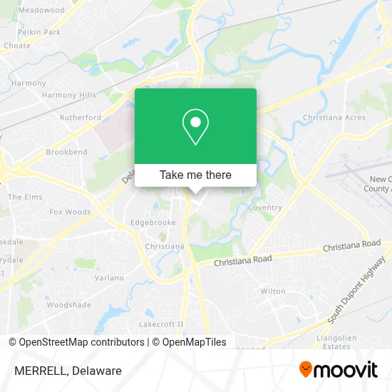 MERRELL map