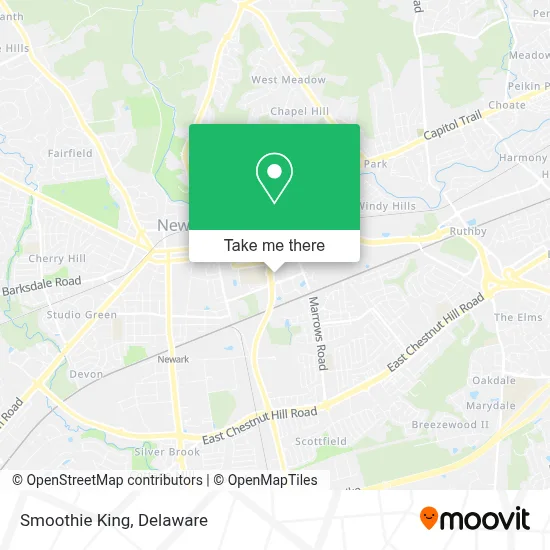 Smoothie King map