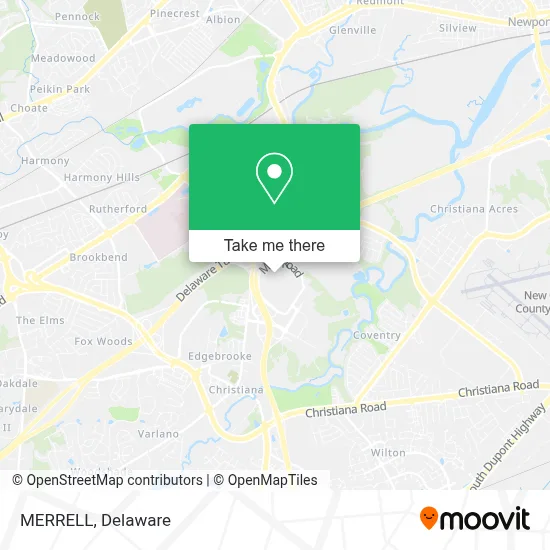 MERRELL map
