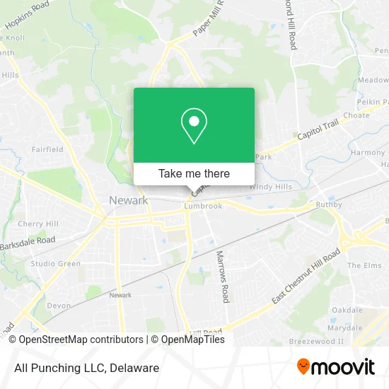 All Punching LLC map