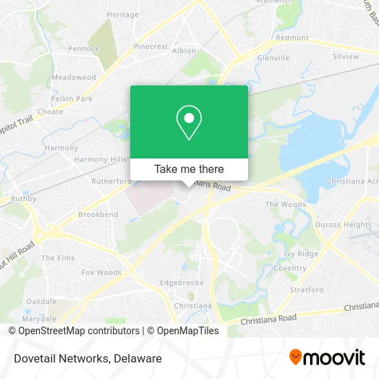 Dovetail Networks map