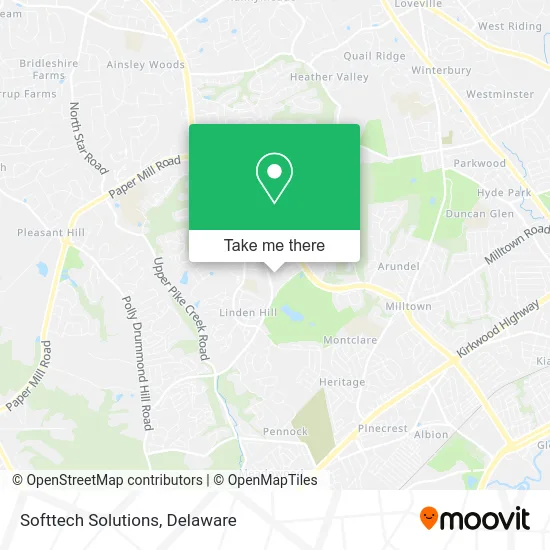 Softtech Solutions map