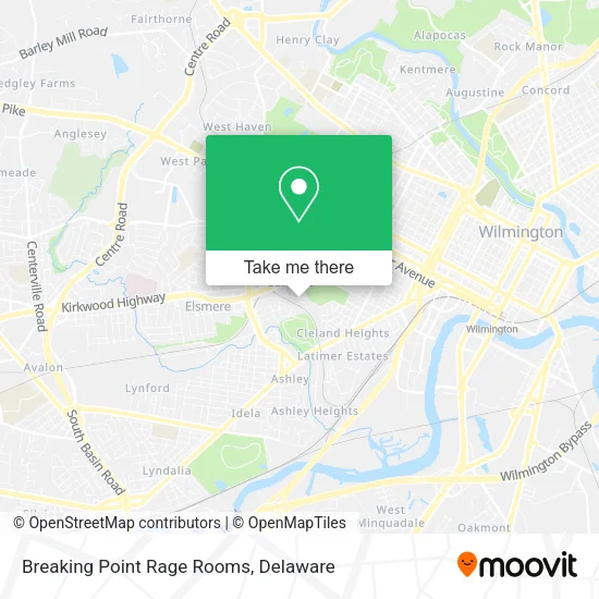 Mapa de Breaking Point Rage Rooms