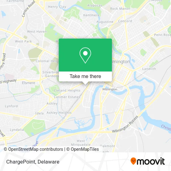 ChargePoint map